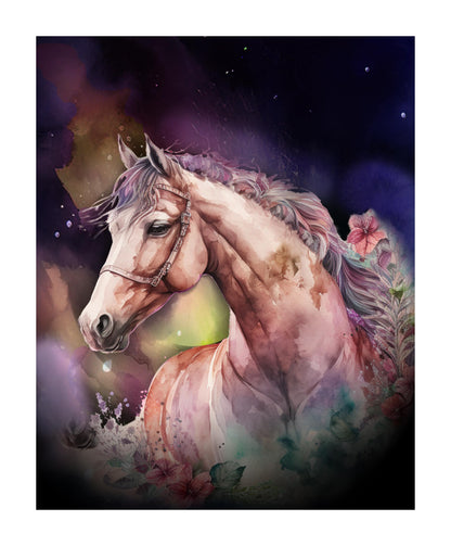 White Horse | Diamond Painting