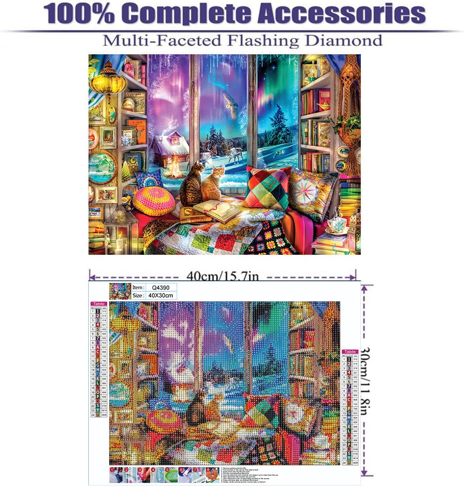 Snow Scene Christmas | Diamond Painting