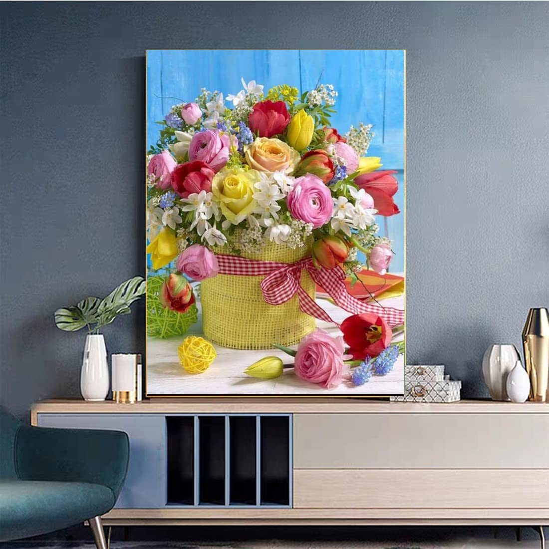 Colorful Flower | Diamond Painting