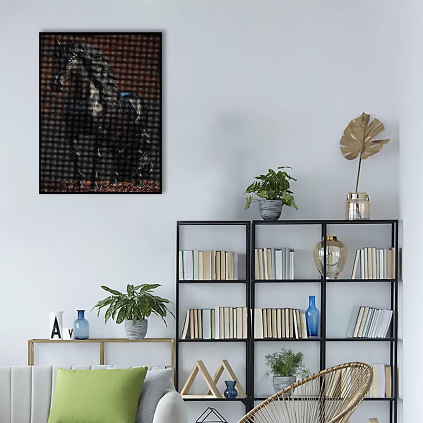 Black Horse | Diamond Painting