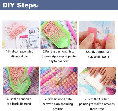 Snow Scene Christmas | Diamond Painting