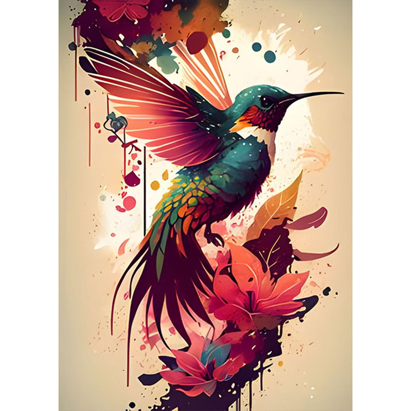 Hummingbird | Diamond Painting