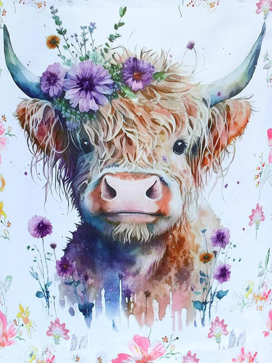 Highland Cow | Diamond Painting