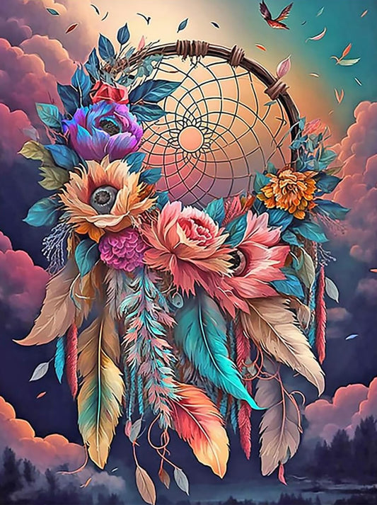 Dream Catcher Flower | Diamond Painting