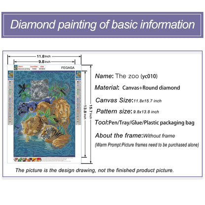 Lion | Diamond Painting