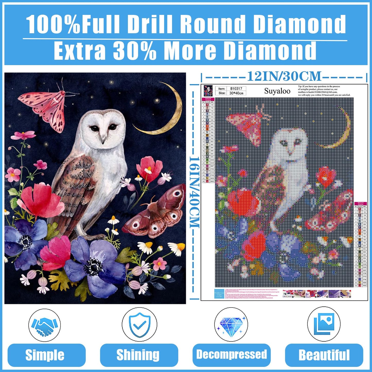 Owl | Diamond Painting