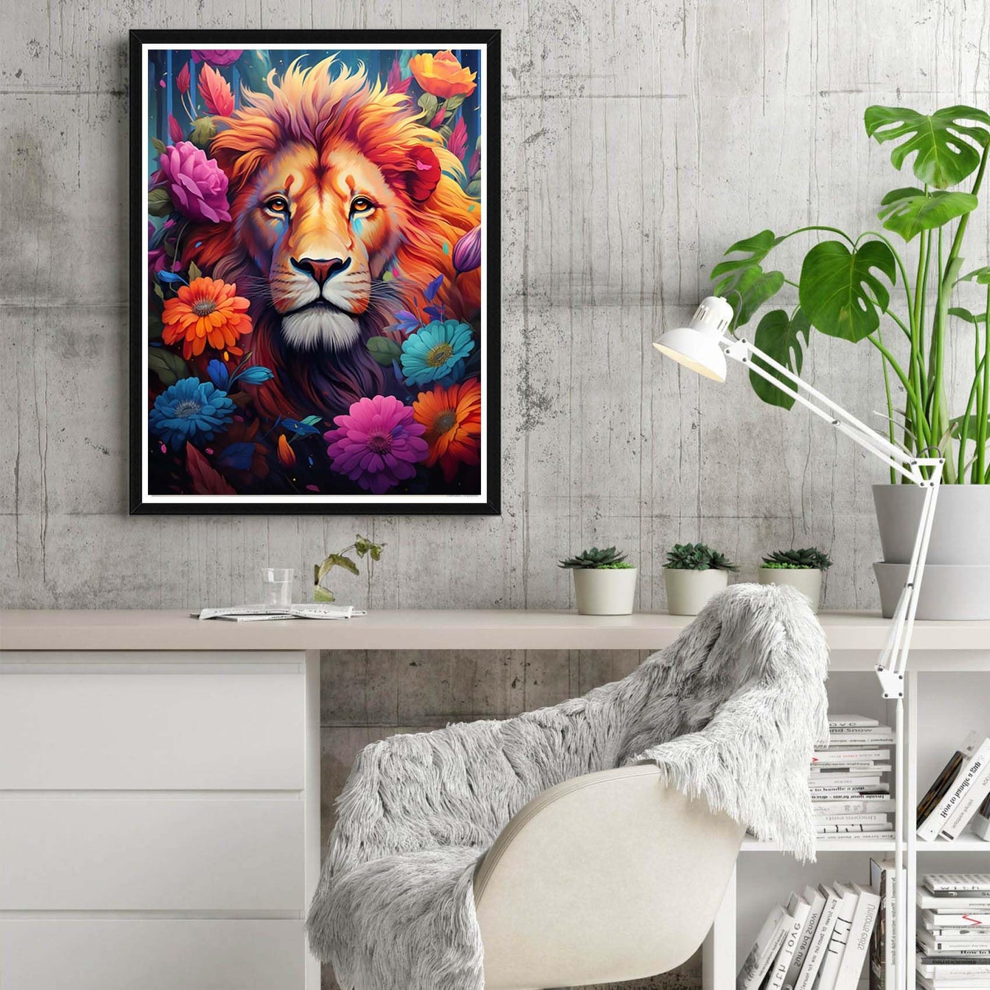 Lion | Diamond Painting