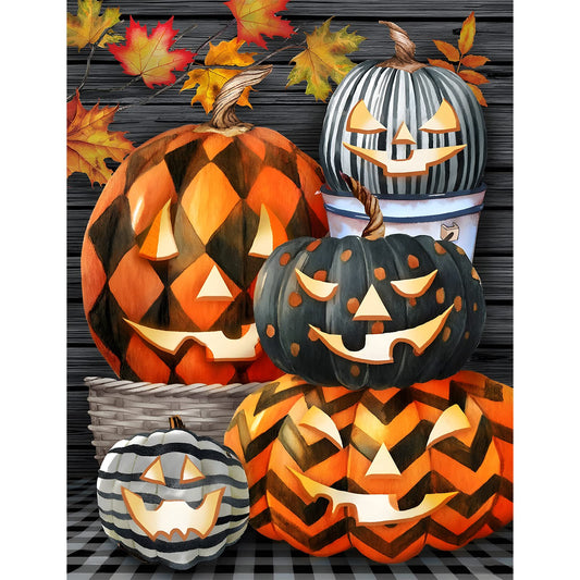 Pumpkin Halloween | Diamond Painting