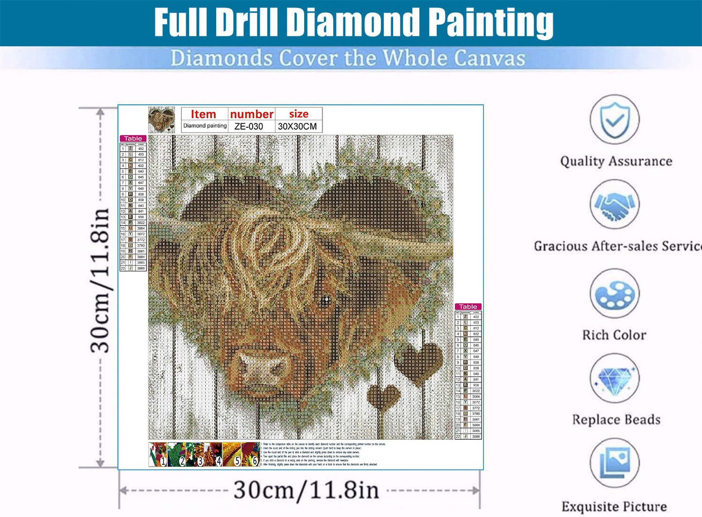 Highland Cow | Diamond Painting