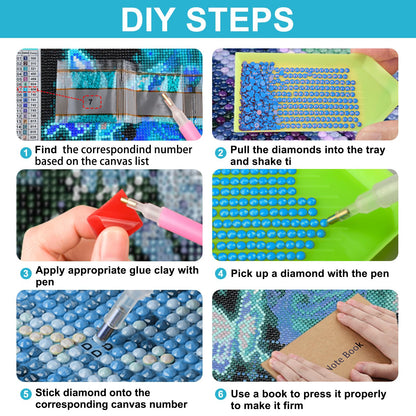 Cardinal Birds Christmas | Diamond Painting