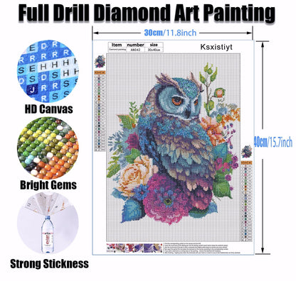 Owl | Diamond Painting