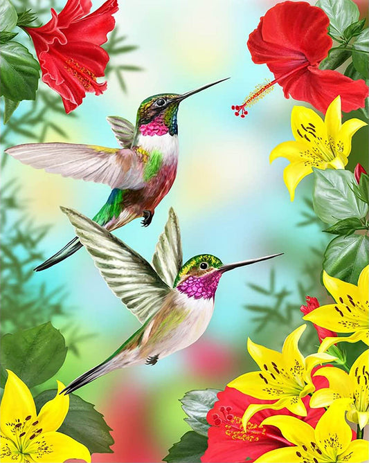 Hummingbird | Diamond Painting