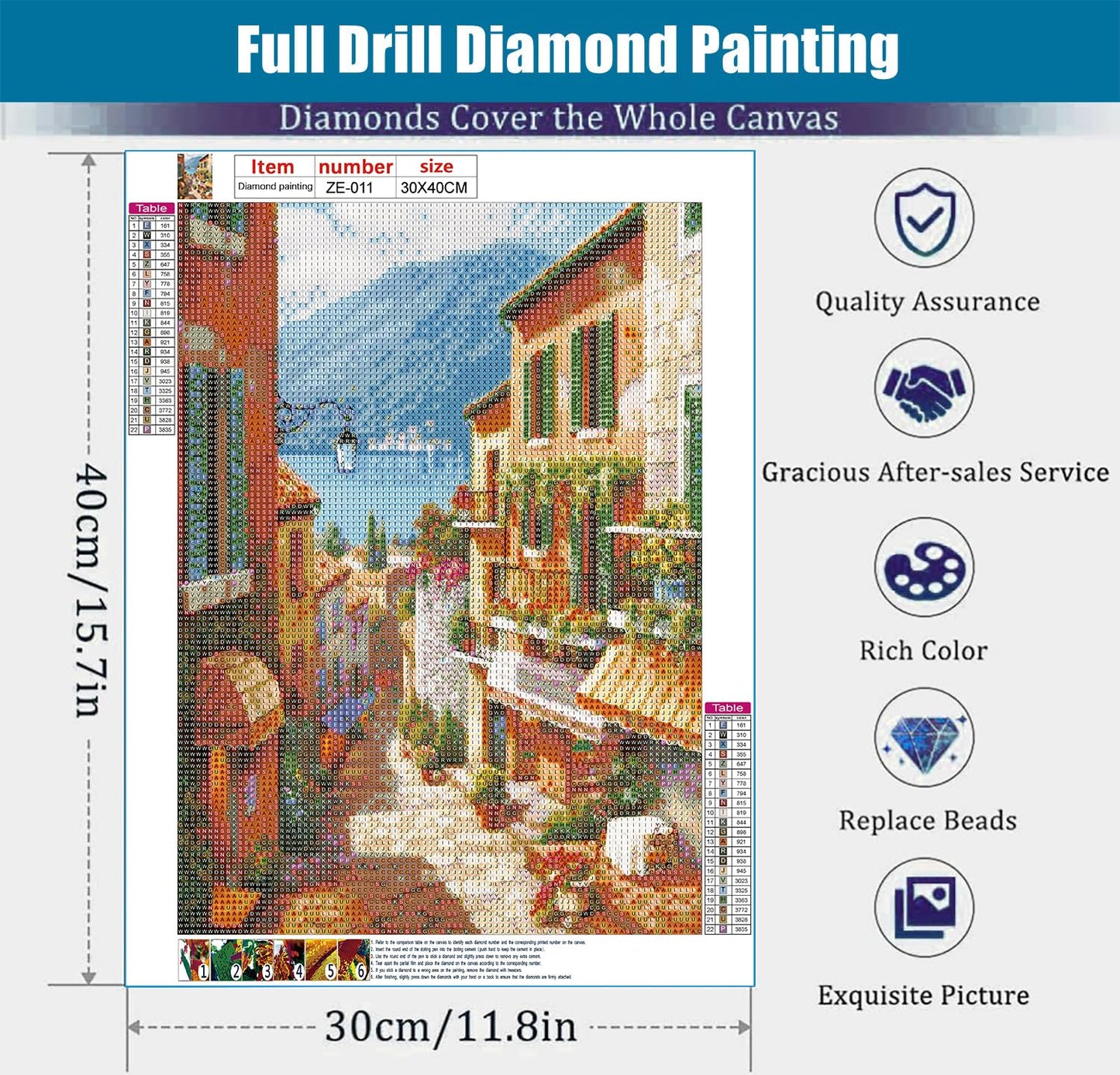 Small Town | Diamond Painting