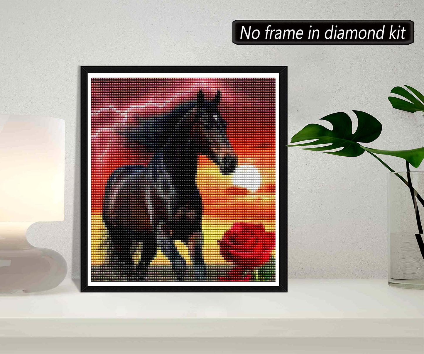 Black Horse | Diamond Painting