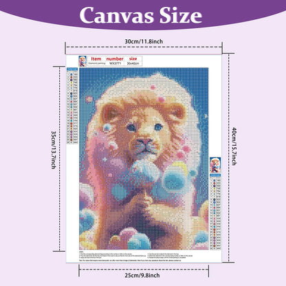 Lion | Diamond Painting