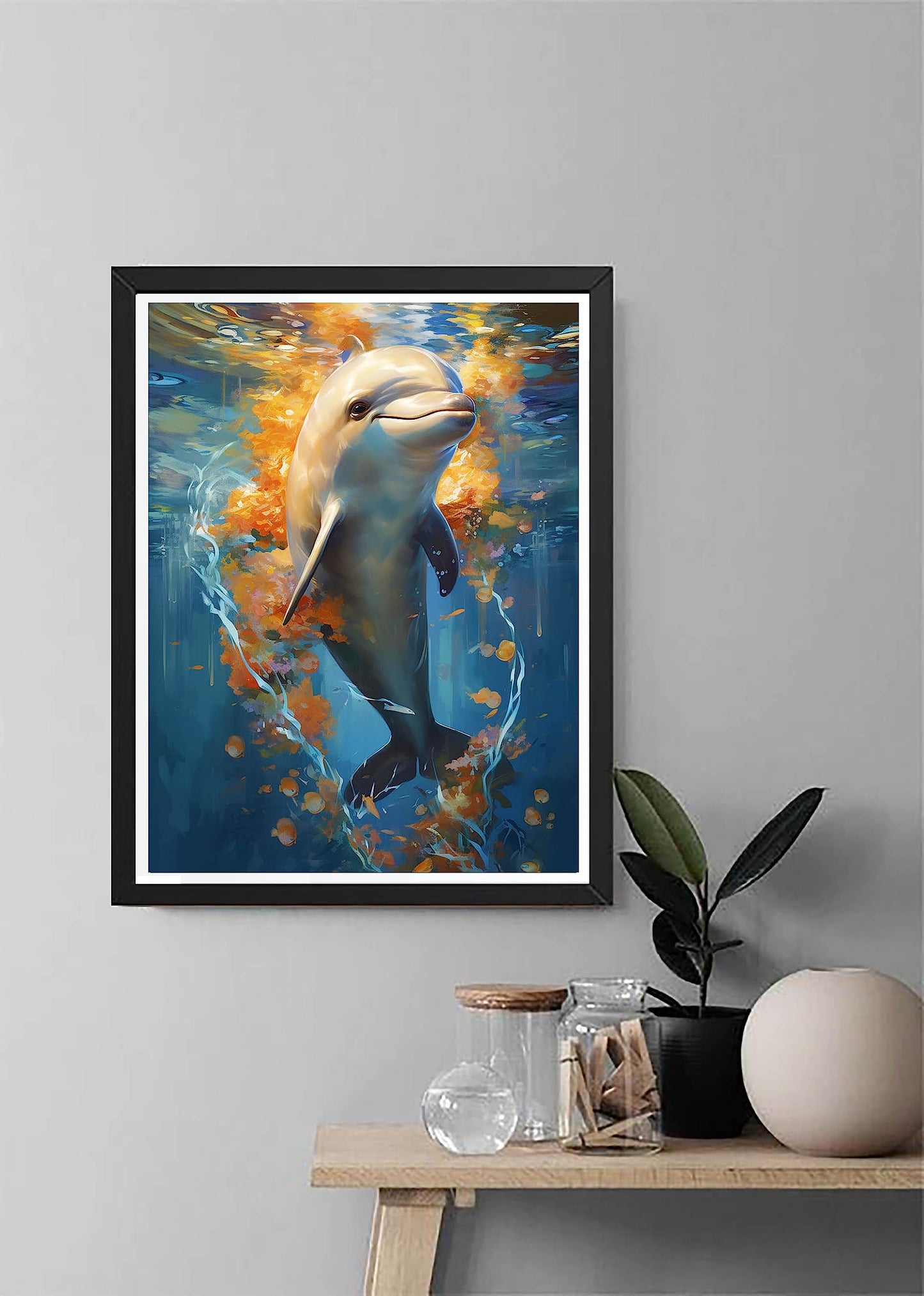 Dolphin | Diamond Painting