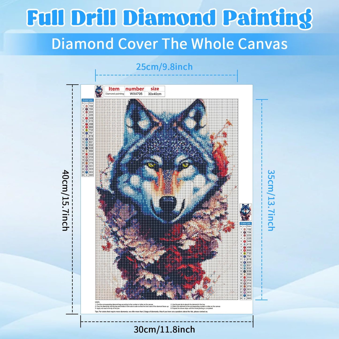 Wolf | Diamond Painting