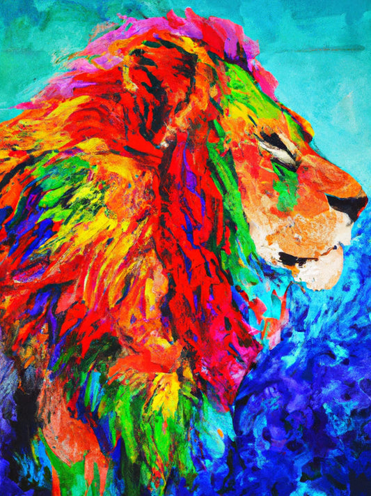 Lion | Diamond Painting