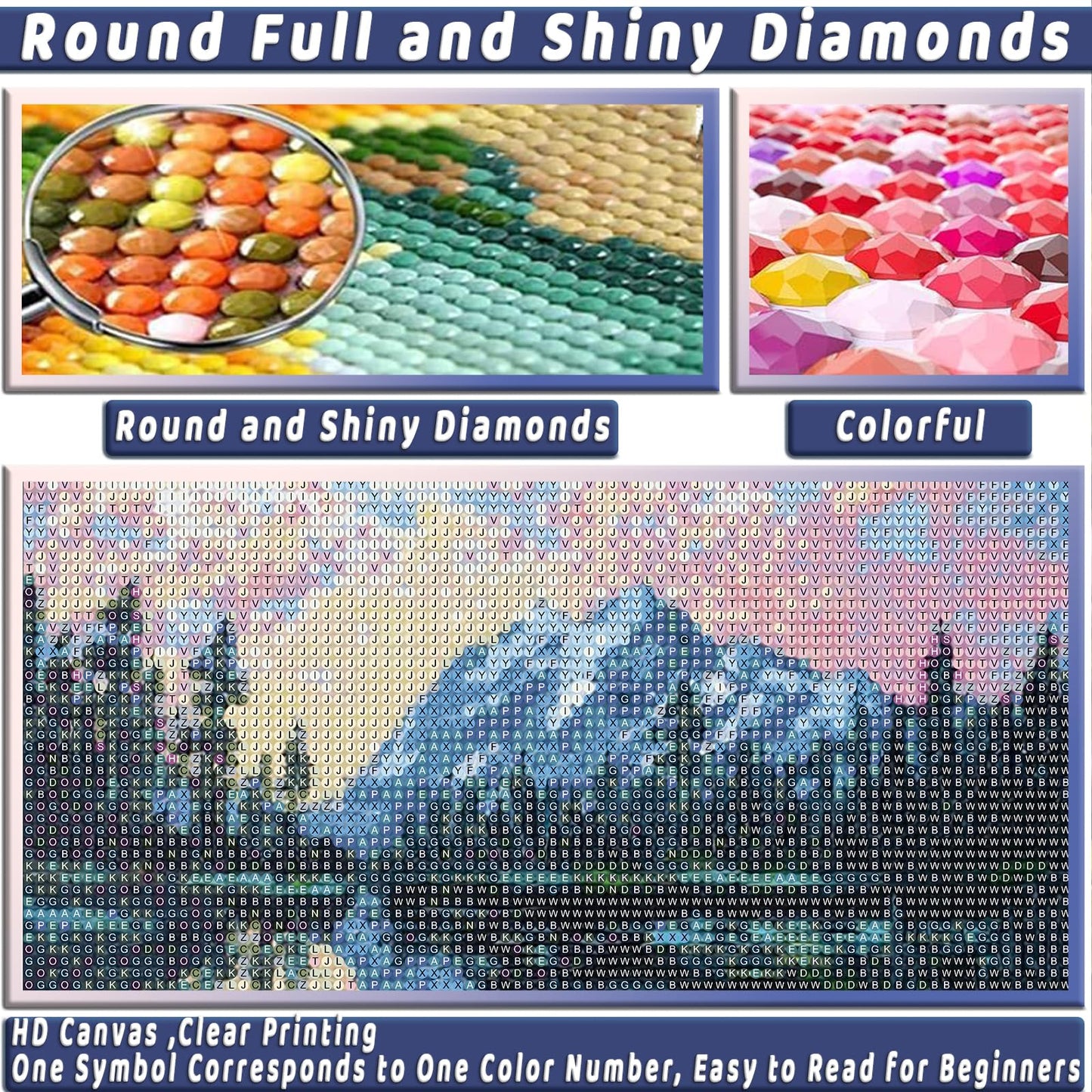 Lake Mountain Flower | Diamond Painting