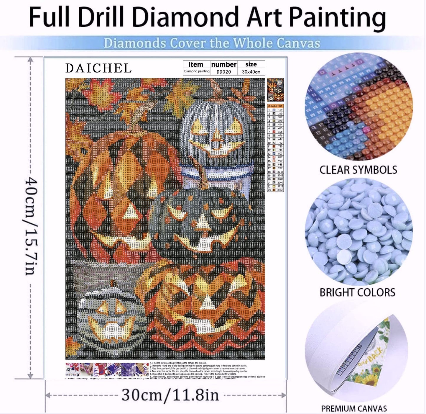 Pumpkin Halloween | Diamond Painting